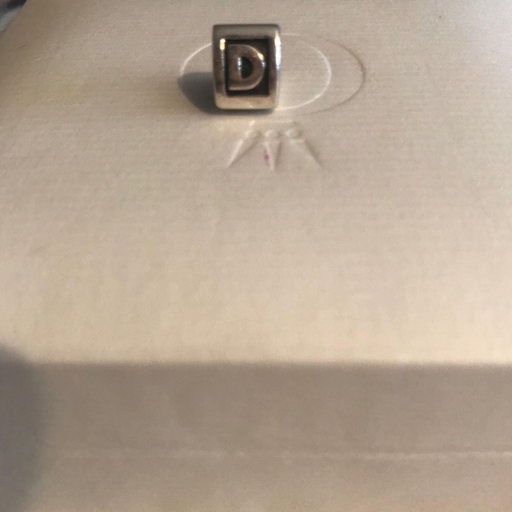 Pandora monogram charm